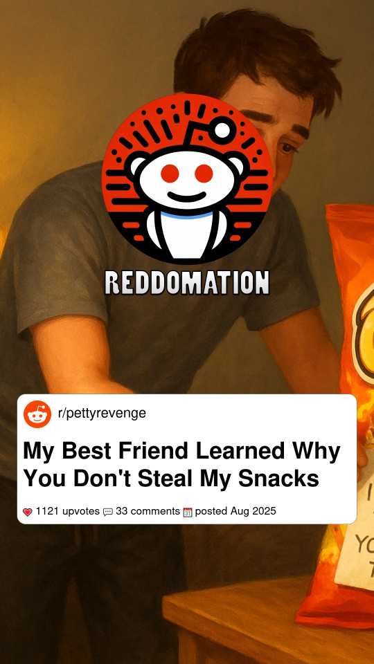 My Best Friend Learned Why You Don't Steal My Snacks