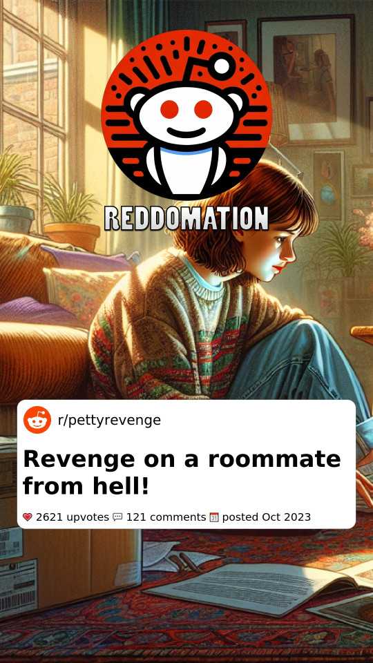 Revenge on a roommate from hell!