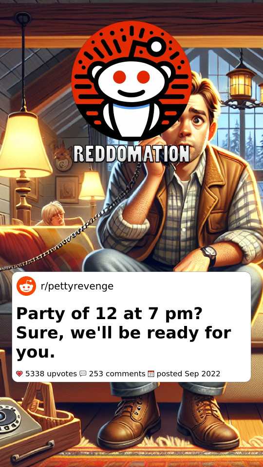 Party of 12 at 7 pm? Sure, we'll be ready for you.