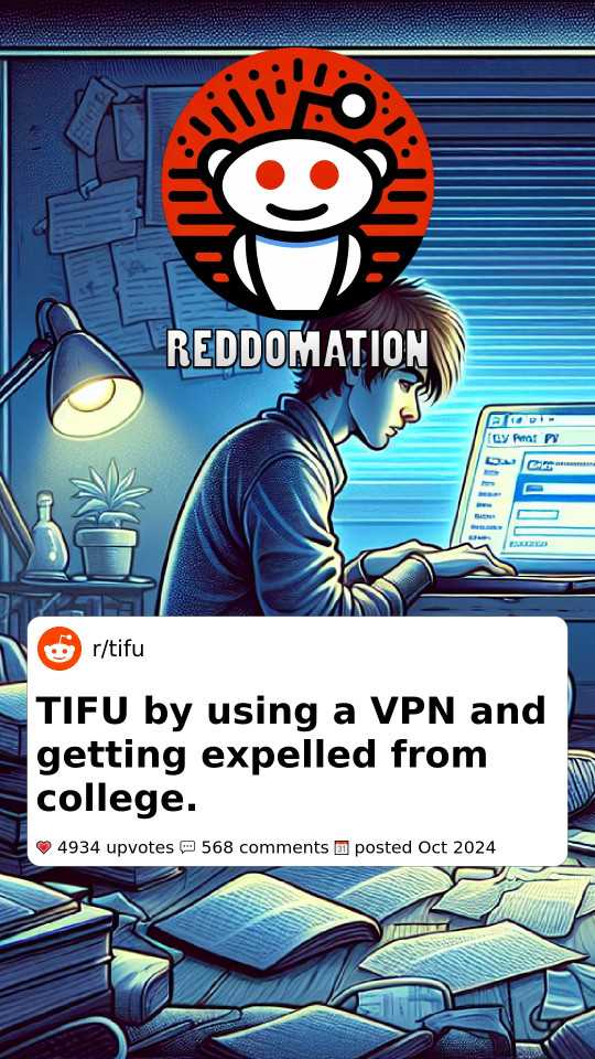 TIFU by using a VPN and getting expelled from college.