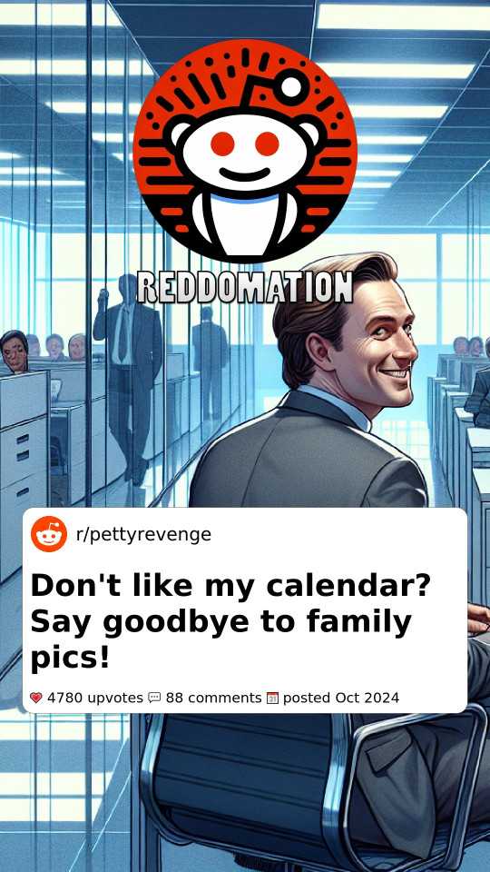 Don't Like My Calendar? Say Goodbye to Family Pics!