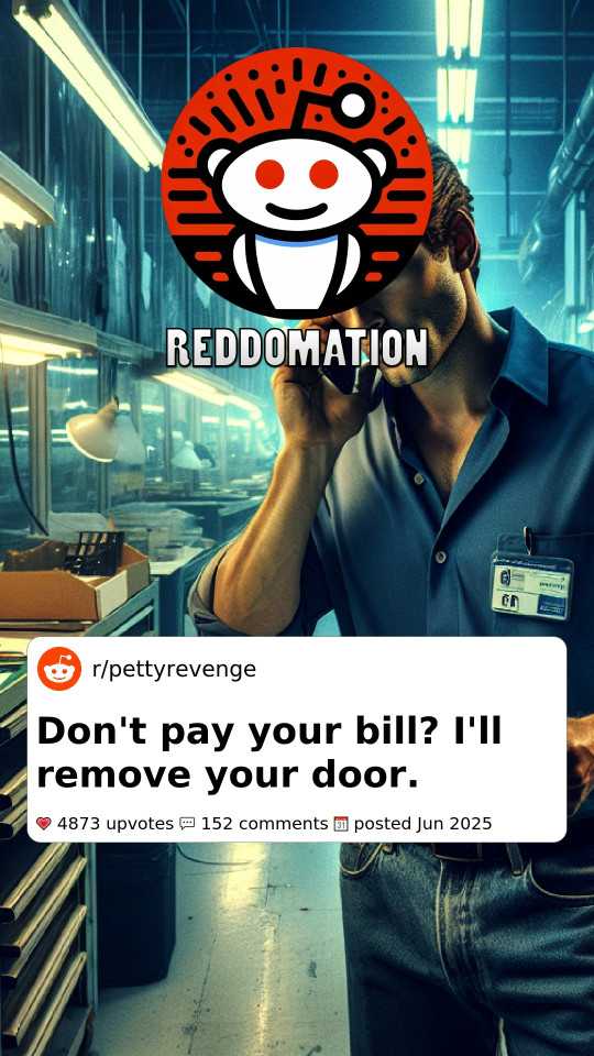 Don't pay your bill? I'll remove your door.